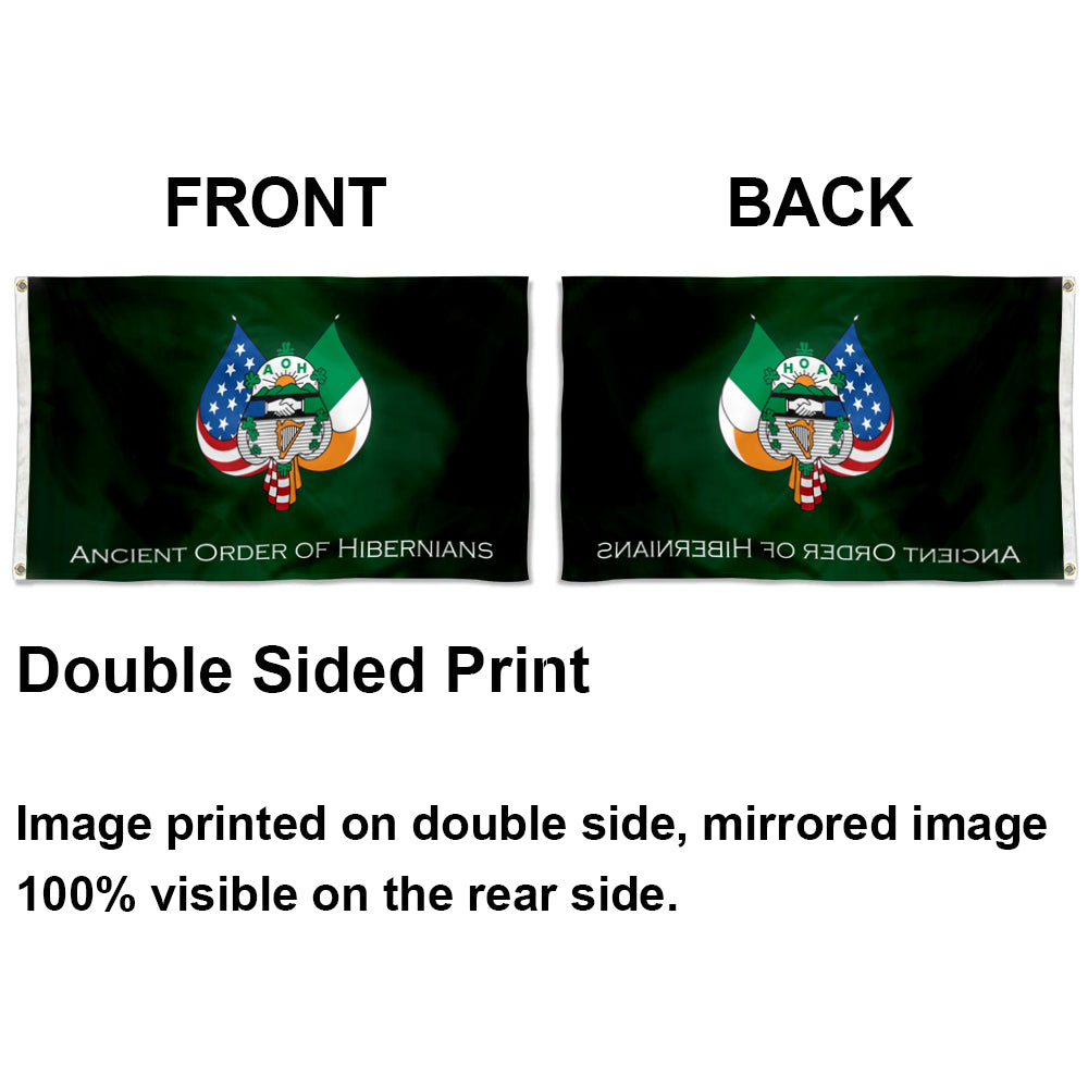 Ancient Order of Hibernians Irish Catholic Fraternal Organization flag 3x5ft banner man cave