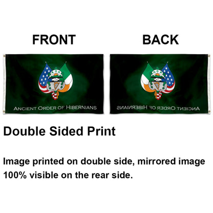 Ancient Order of Hibernians Irish Catholic Fraternal Organization flag 3x5ft banner man cave