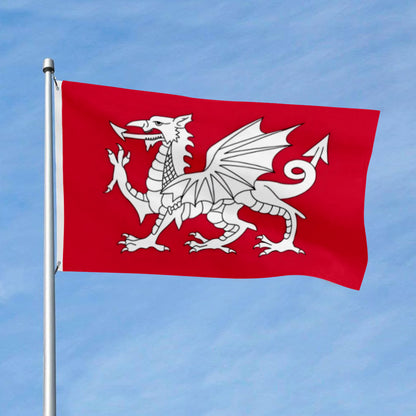 Wales Red Dragon flag 3x5ft banner man cave