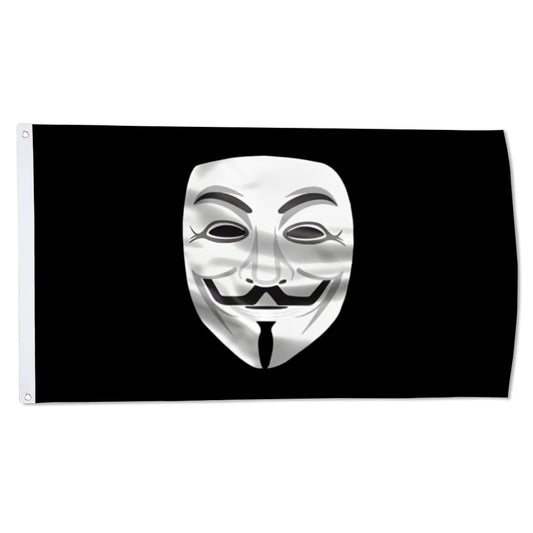 Anonymous Activist flag 3x5ft banner man cave