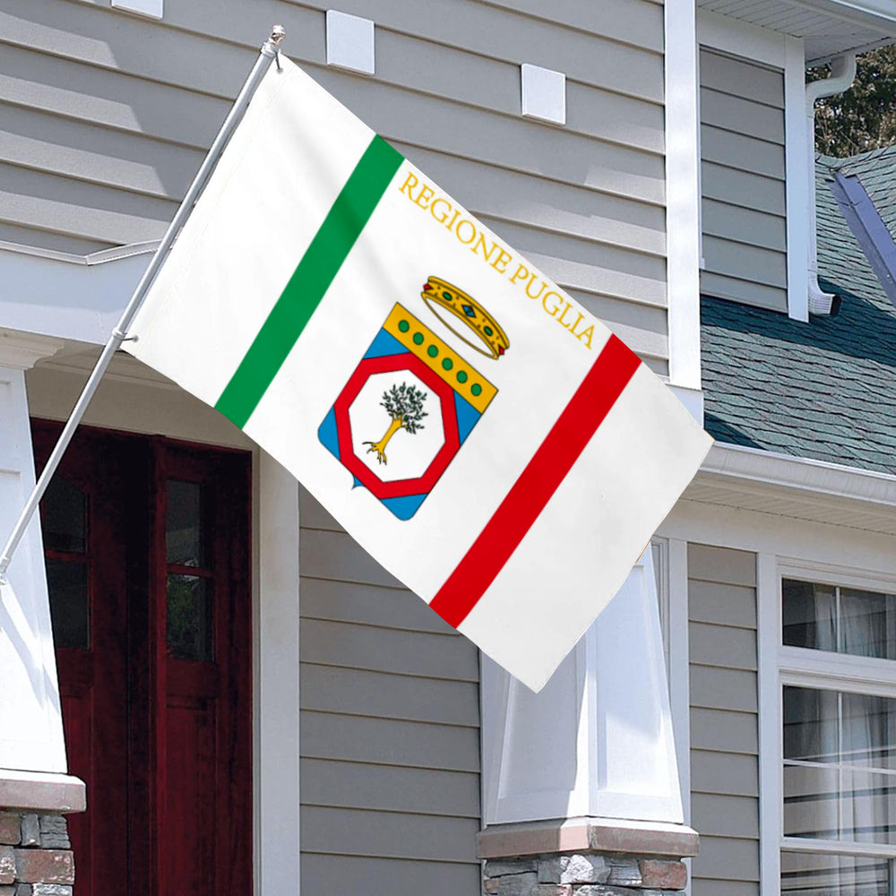 Apulia flag, Italy flags 3x5ft banner man cave
