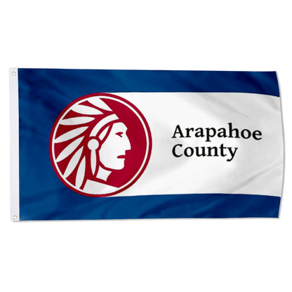 Arapahoe County Colorado State United States of America flag 3x5ft banner man cave