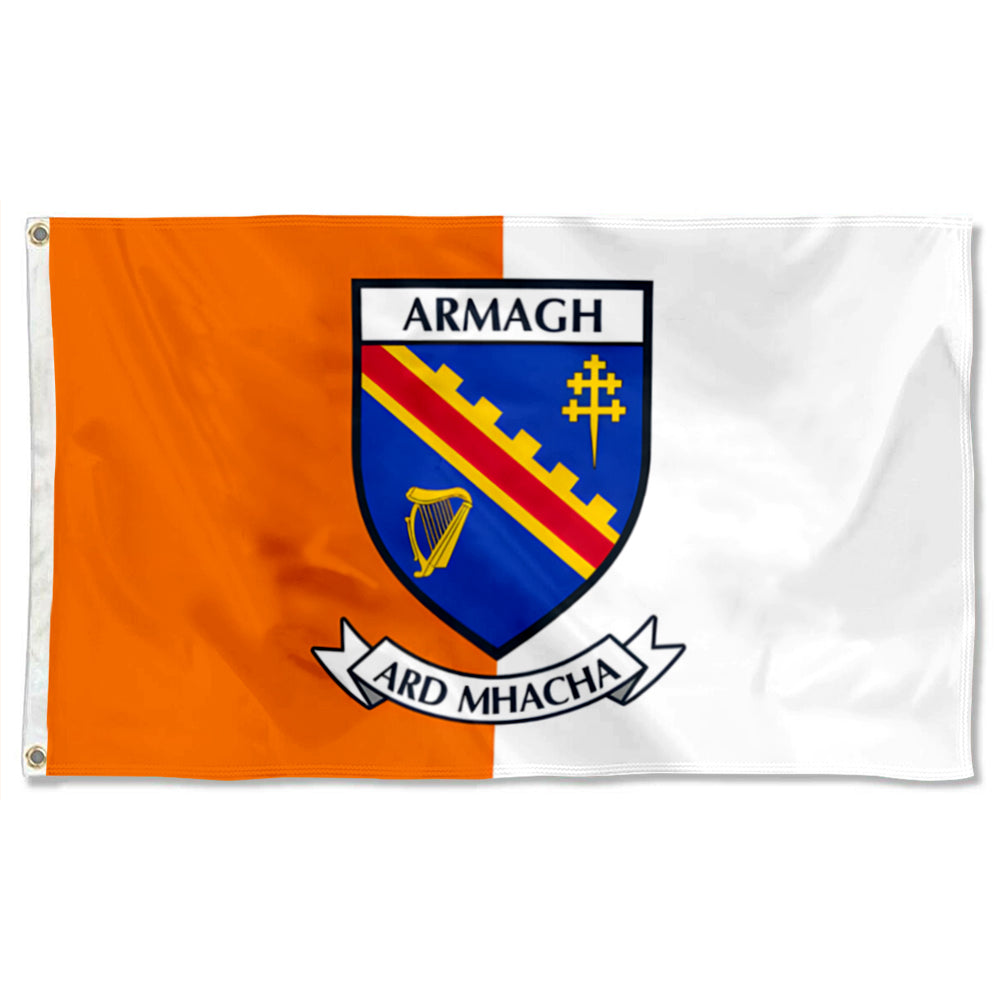 Armagh County Coat of Arms Ireland flag 3x5ft banner man cave