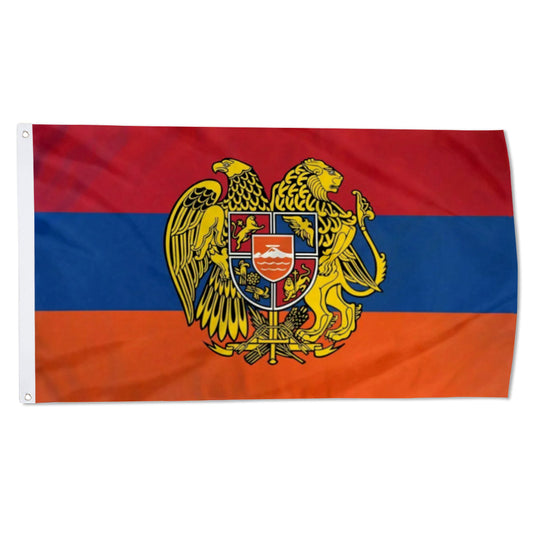 Armenian Coat of Arms flag Country Armenia National Crest Eagle flags 3x5ft banner man cave