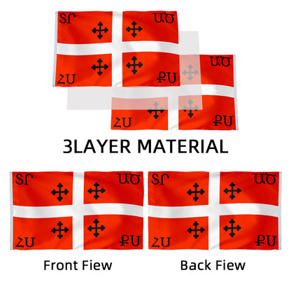 Armenian Principality of Khachen flag 3x5ft banner man cave