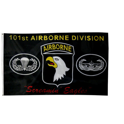 Army 101st Airborne Division Screamin Eagles flag 3x5ft banner man cave