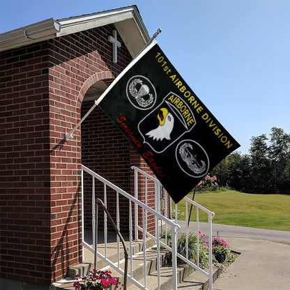 Army 101st Airborne Division Screamin Eagles flag 3x5ft banner man cave