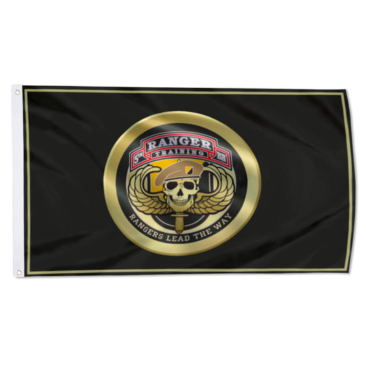 Army Ranger 5th Tarning bn flag 3x5ft banner man cave