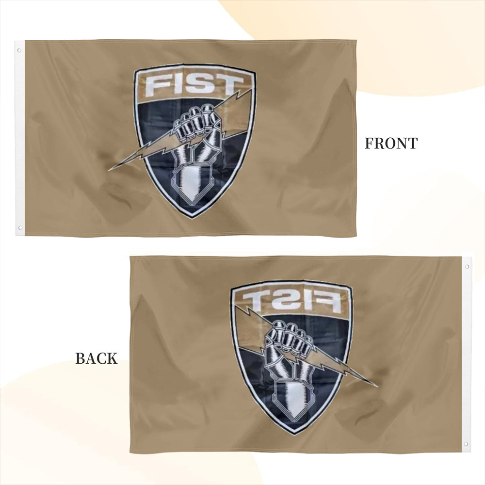 Army FIST Brown Coyote flag forward observer flags 3x5ft banner man cave
