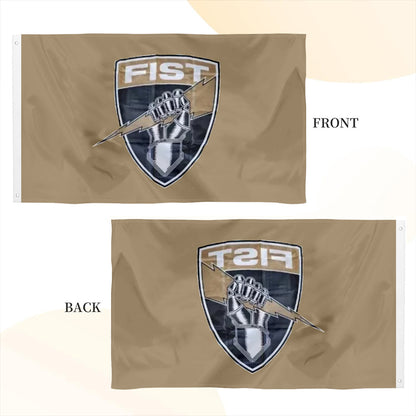 Army FIST Brown Coyote flag forward observer flags 3x5ft banner man cave