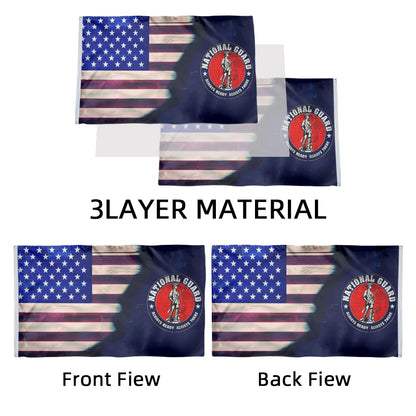 Army National Guard flag 3x5ft banner man cave