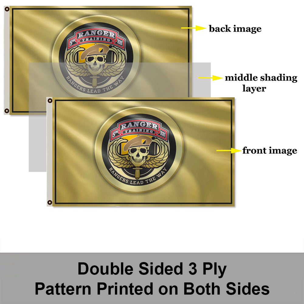 Army Ranger Tarning flag 3x5ft banner man cave 2