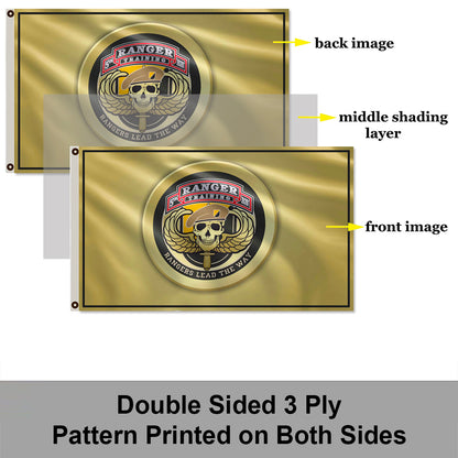 Army Ranger Tarning flag 3x5ft banner man cave 2