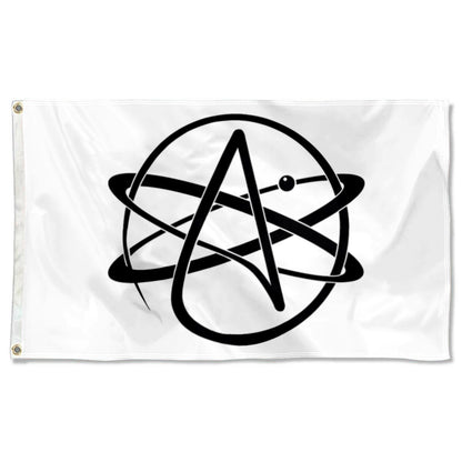 Atheist flag Atheism Agnosticism Agnostic A Atom Symbol Religion flags 3x5ft banner man cave