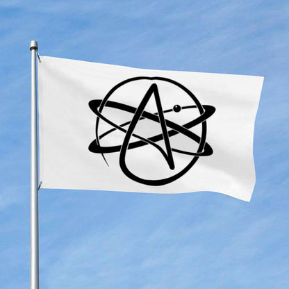 Atheist flag Atheism Agnosticism Agnostic A Atom Symbol Religion flags 3x5ft banner man cave