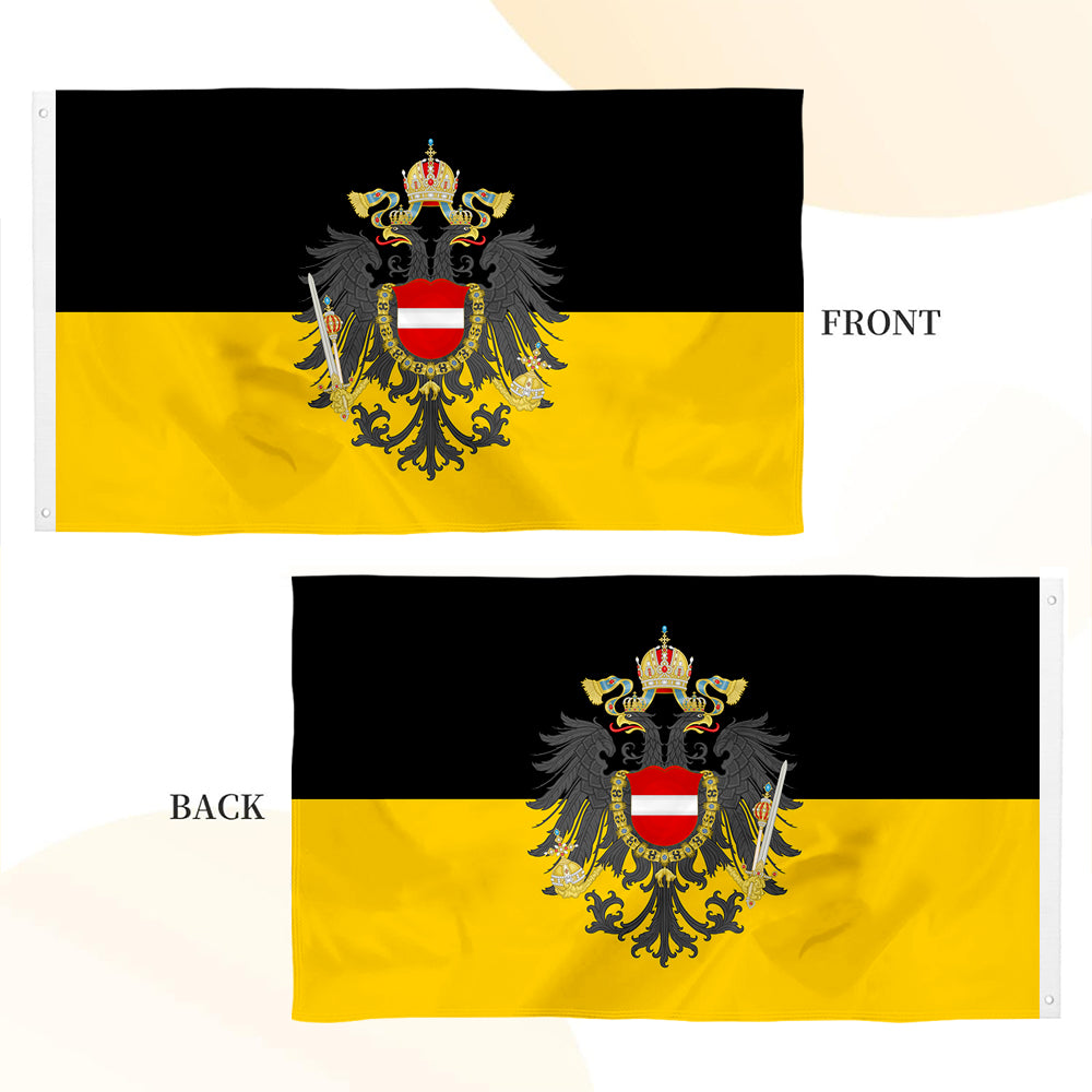 "Austrian Empire" Theme flag 3x5ft banner man cave