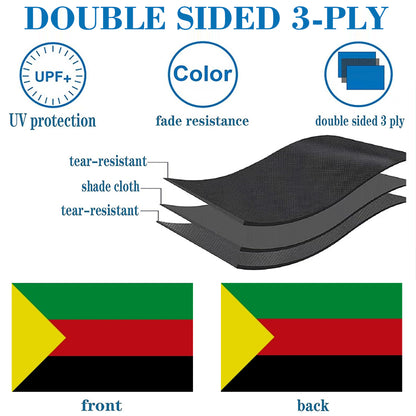 Azawad flag 3x5ft banner man cave