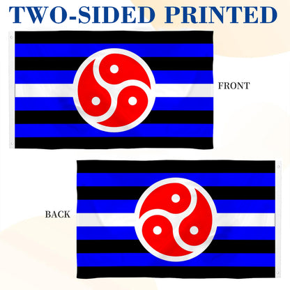 BDSM Rights flag 3x5ft banner man cave