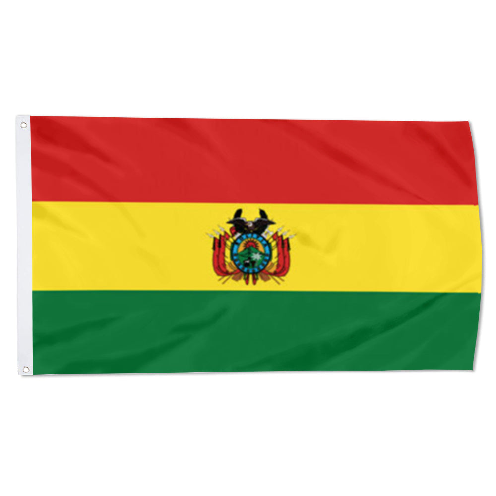 Bolivia Crest flag 3x5ft banner man cave