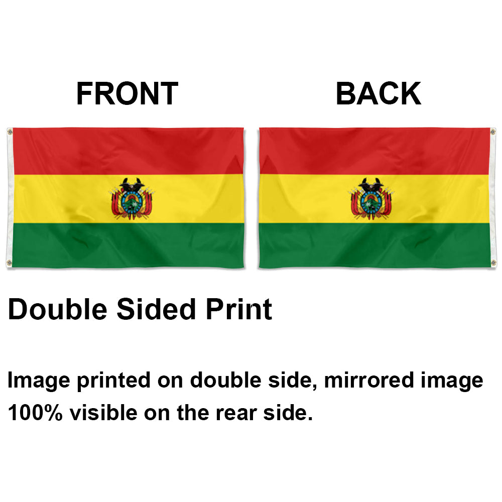 Bolivia Crest flag 3x5ft banner man cave