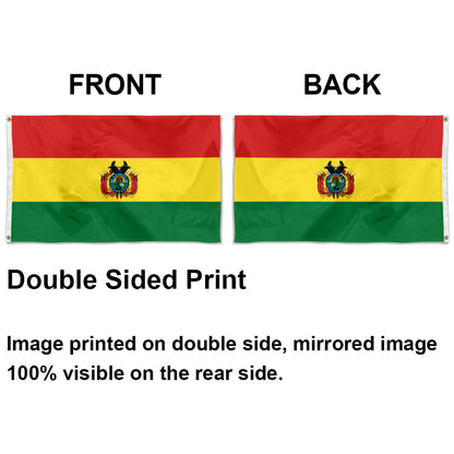 Bolivia Crest flag 3x5ft banner man cave