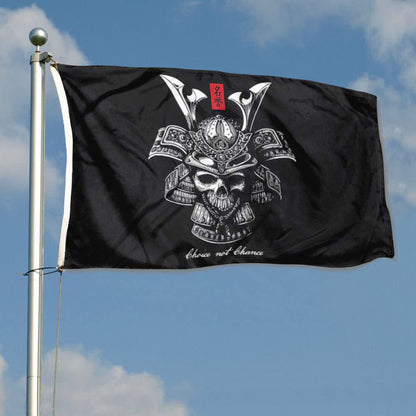 Bushido "Choice Not Chance" flag 3x5ft banner man cave