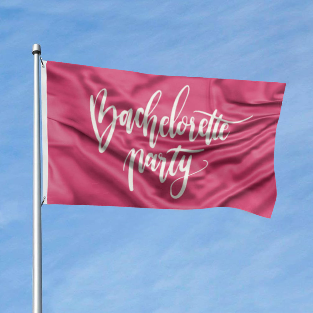 Bachelorette Party flag 3x5ft banner man cave