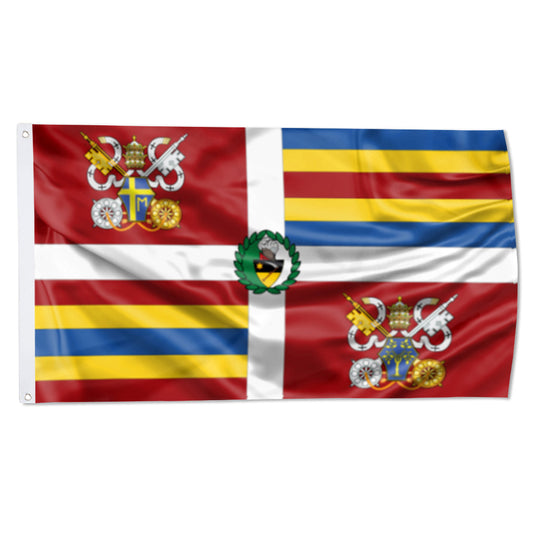 Bandera Guardia Vatica JP II flag 3x5ft banner man cave