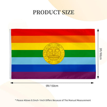 Cusco Flag 3x5ft Banner for Man Cave Decor