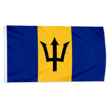 Barbados flag 3x5ft banner man cave