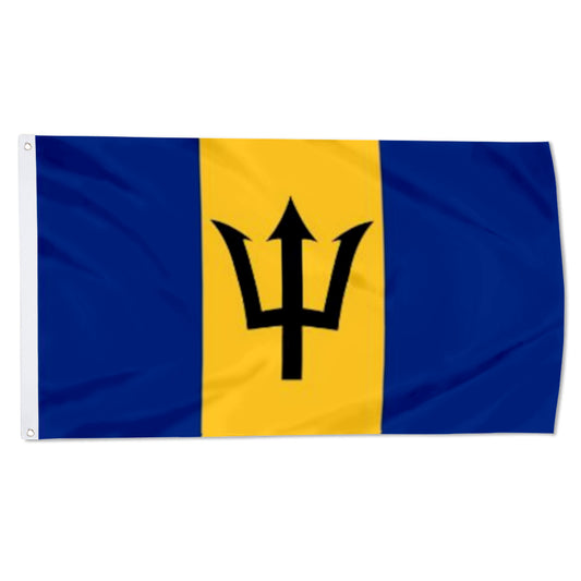 Barbados flag 3x5ft banner man cave