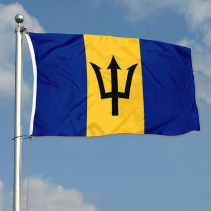 Barbados flag 3x5ft banner man cave