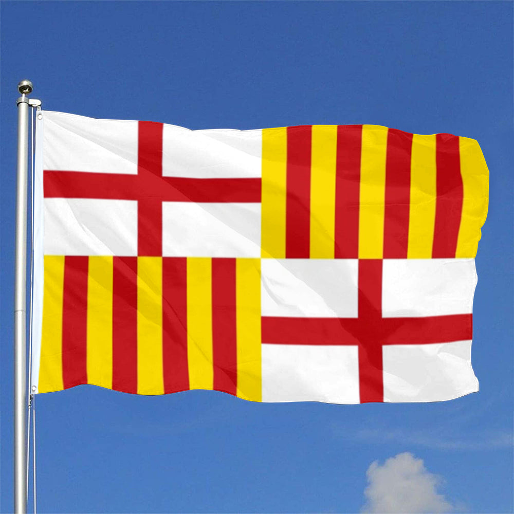 Barcelona City flag 3x5ft banner man cave