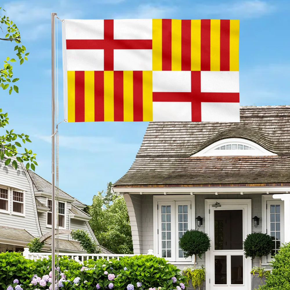 Barcelona City flag 3x5ft banner man cave
