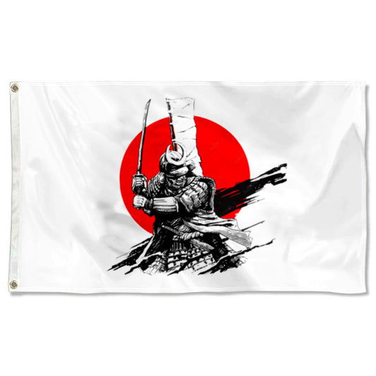 Beasty Samurai flag 3x5ft banner man cave