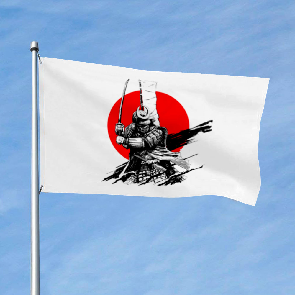 Beasty Samurai flag 3x5ft banner man cave