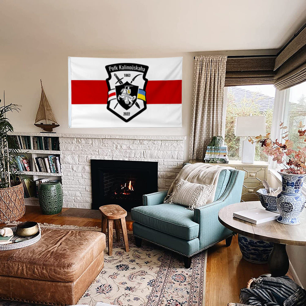 Belarus Regiment flag 3x5ft banner man cave