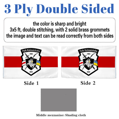 Belarus Regiment flag 3x5ft banner man cave