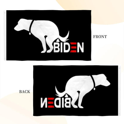Biden Dog Crap B America flag 3x5ft banner man cave