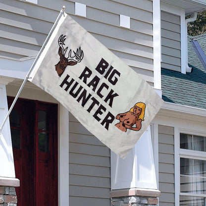 Big Rack Hunter flag 3x5ft banner man cave