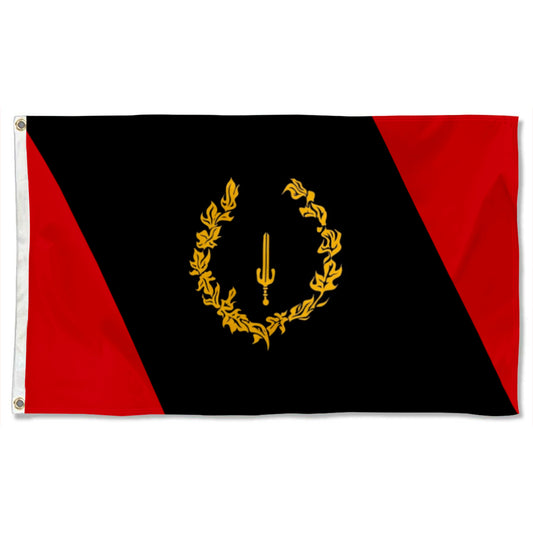 Black American Heritage flag 3x5ft banner man cave