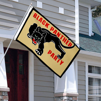 Black Panther Party US Black Lives Matter BLM flag 3x5ft banner man cave