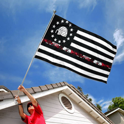 Boogaloo Movement Igloo Libertarian flag 3x5ft banner man cave