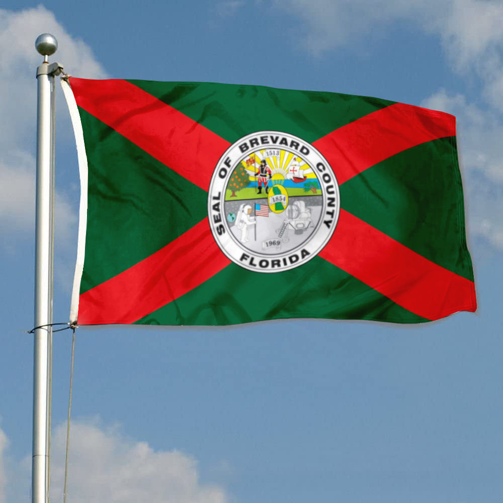 Brevard County Florida State USA United States of America flag 3x5ft banner man cave