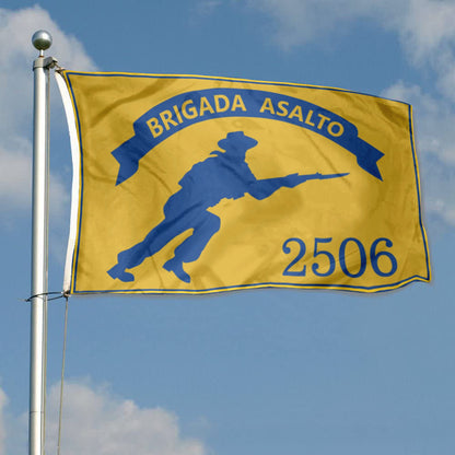 Brigada de Asalto 2506 Cuba flag 3x5ft banner man cave