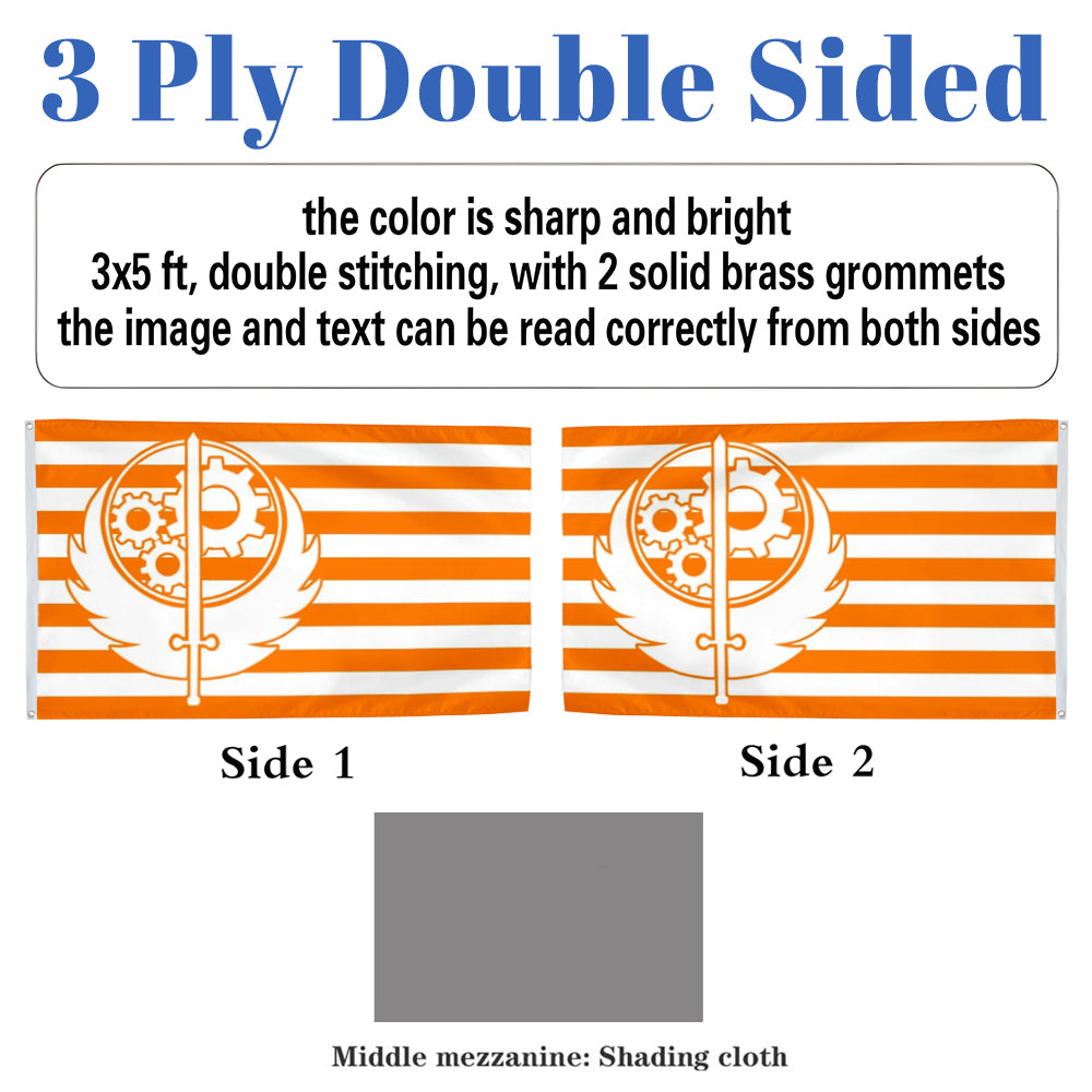 Brotherhood of Steel flag 3x5ft banner man cave