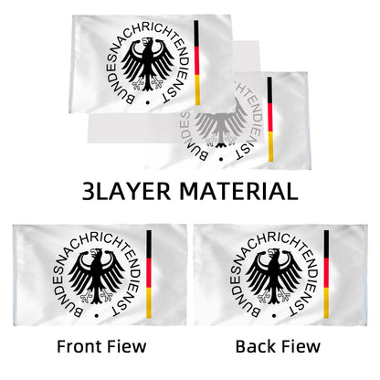Bundesnachrichtendienst BND The Federal Intelligence Service Germany flag 3x5ft banner man cave