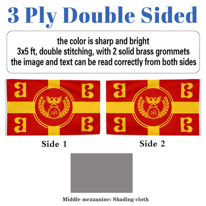 Byzantine Imperial Ensign flag 3x5ft banner man cave