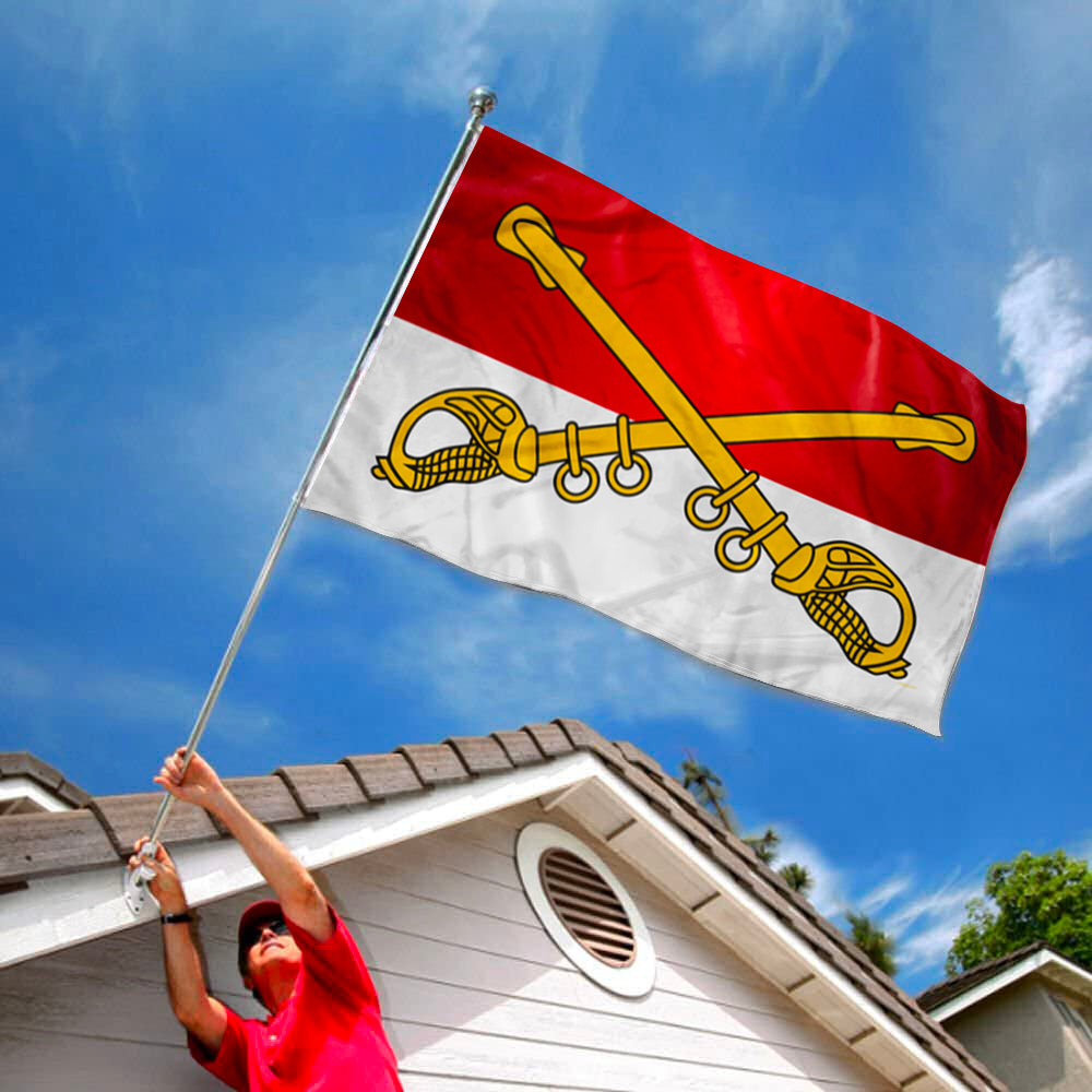 CAVALRY BRANCH flag 3x5ft banner man cave