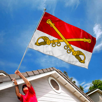 CAVALRY BRANCH flag 3x5ft banner man cave